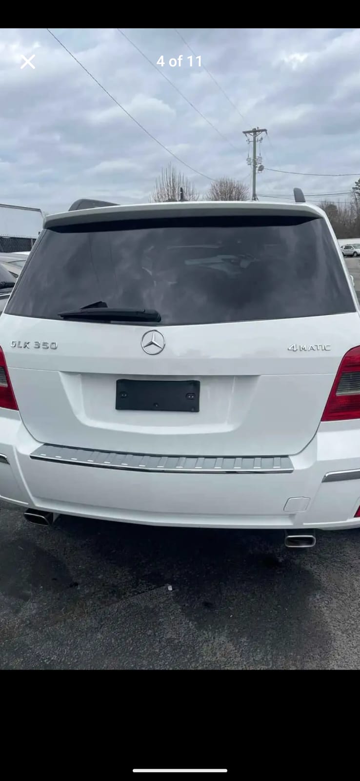 MERCEDES, GLK 2012 WHITE